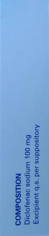 Cloren Suppositories 100mg